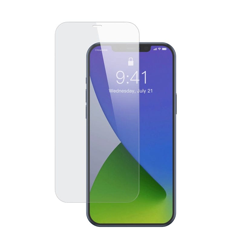 Baseus 0.15mm Tempered Glass for iPhone 12 2020 (2Pcs Pack) Transparent (SGAPIPH61P-FM02)-iPhone 12 Pro Max