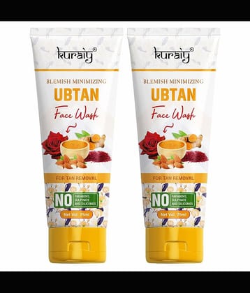 KURAIY Facial Cleanser Face Washing Remove Blackhead Face wash pack of 2