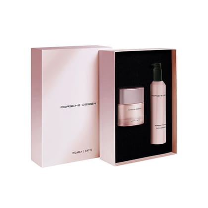 Porsche Design Woman Satin Set (Eau de Parfum 50ml + Bath & Shower Gel 200ml)