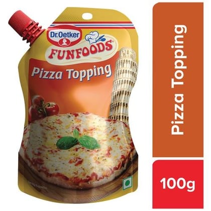 Dr. Oetker Funfoods All-in-One Pizza Topping 100 g (Bottle)