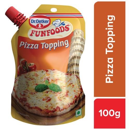 Dr. Oetker Funfoods All-in-One Pizza Topping 100 g (Bottle)