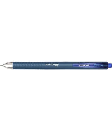 UNOMAX Boldtron RT 1.0MM Blue Ball Pen (Pack of 30, Blue)
