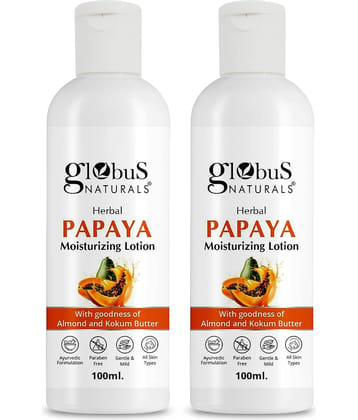 Globus Naturals Moisturizing Lotion For Dry Skin 200 ml ( Pack of 2 )