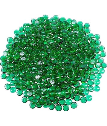 Green plant indoor - Glass Pebbles