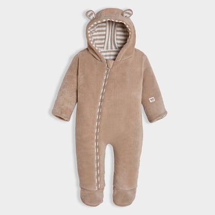 Neutral Love Macroon Sleepsuit-0 M / Light Brown