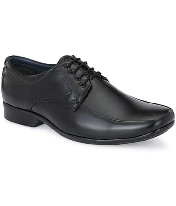 John Karsun Black Mens Derby Formal Shoes - None