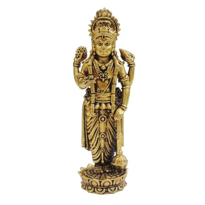 Brass Vishnu Ji Idol for Home Temple & Spiritual Energy, Height : 5 Inch (BSMAS1868 V)
