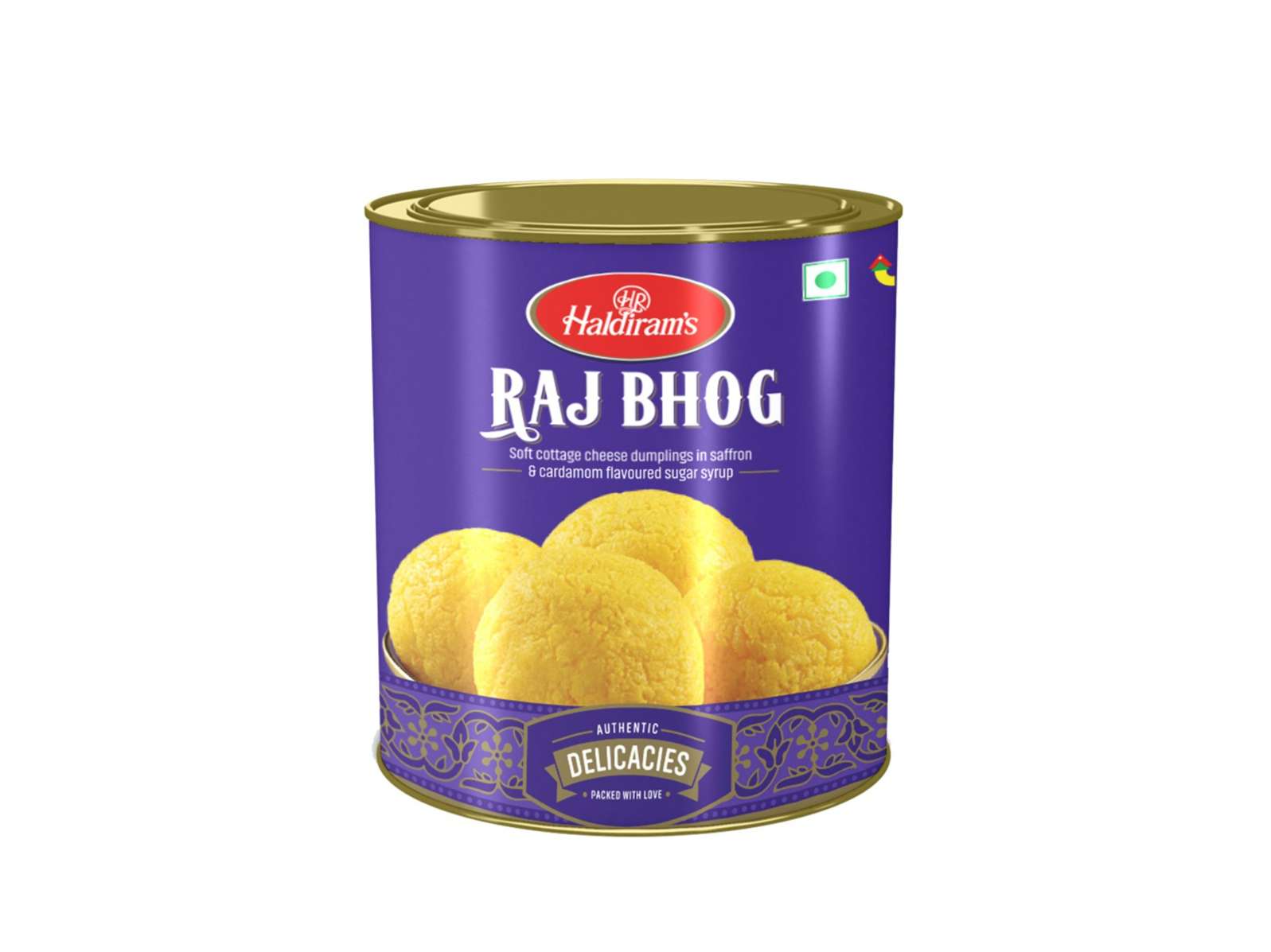 Haldiram's Raj Bhog  - 1 Kg - Pack of 2