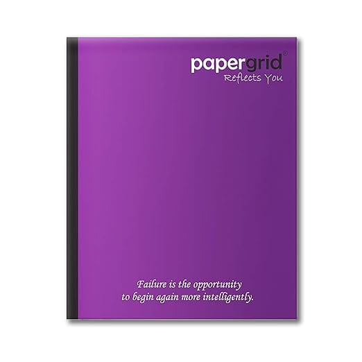 PaperGrid 172 Pages Notebook - Matsh Square