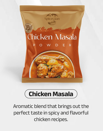 Spicevaan Meat Lover’s Combo (3 x 100g) | Chicken, Mutton & Mix Masala | Rich & Aromatic Spices for Restaurant-Style Gravies