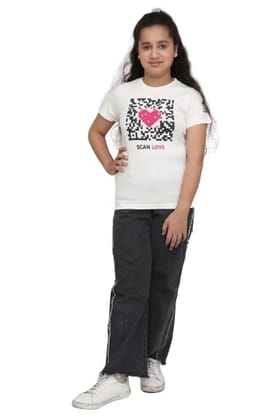 KUCHU Unisex Tshirt (8 Years- 9 Years) | Made of Super Combed Cotton-Modal Natural Fiber Better Than 100% Cotton| Soft & Breathable Fabric| Unique Digitally Printed Design |Vibrant Colour
