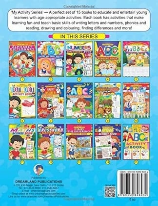 Let's Draw Animals in Grids Book for Kids Age 2 -5 Years- Fun filled Activities for Children My Activity Series [Paperback] Dreamland Publications