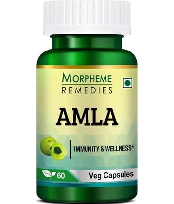 Morpheme Remedies Amla 500 mg - 60 Veg Capsules