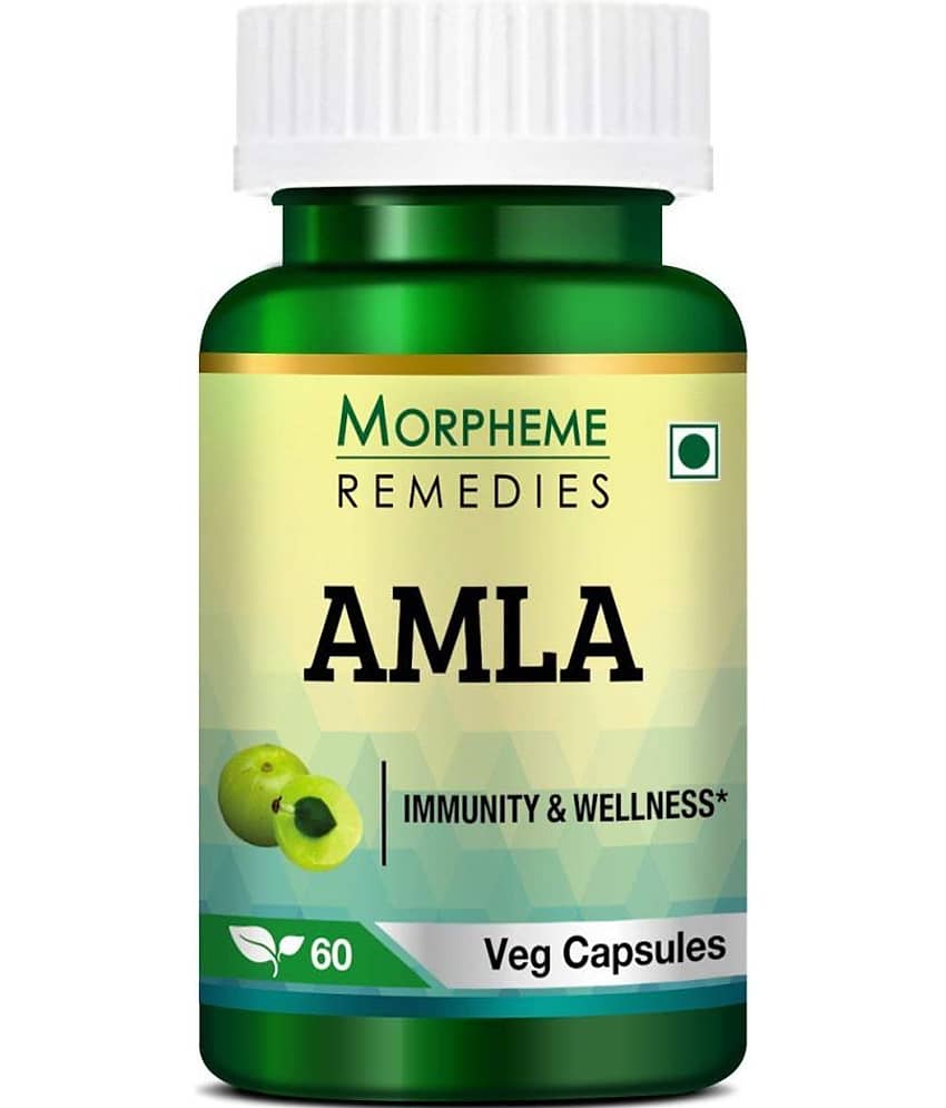 Morpheme Remedies Amla 500 mg - 60 Veg Capsules