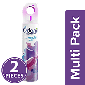 Odonil Room Air Freshener Spray - Lavender Mist, 2 x 220 ml Multipack