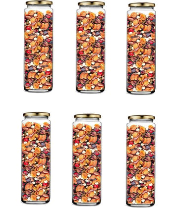 AFAST Airtight Storage  Glass Food Container Set of 6 500 mL