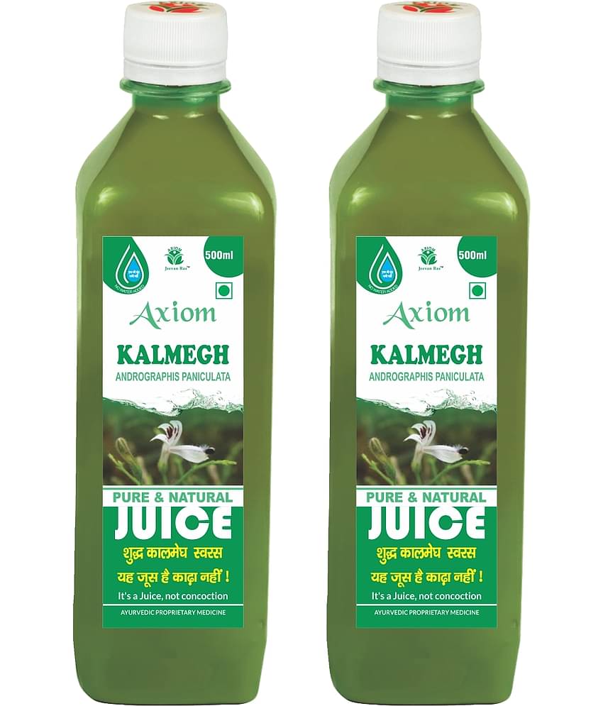 Axiom Kaal Megh Juice 500ml (Pack of 2) |100% Natural WHO-GLP,GMP,ISO Certified Product