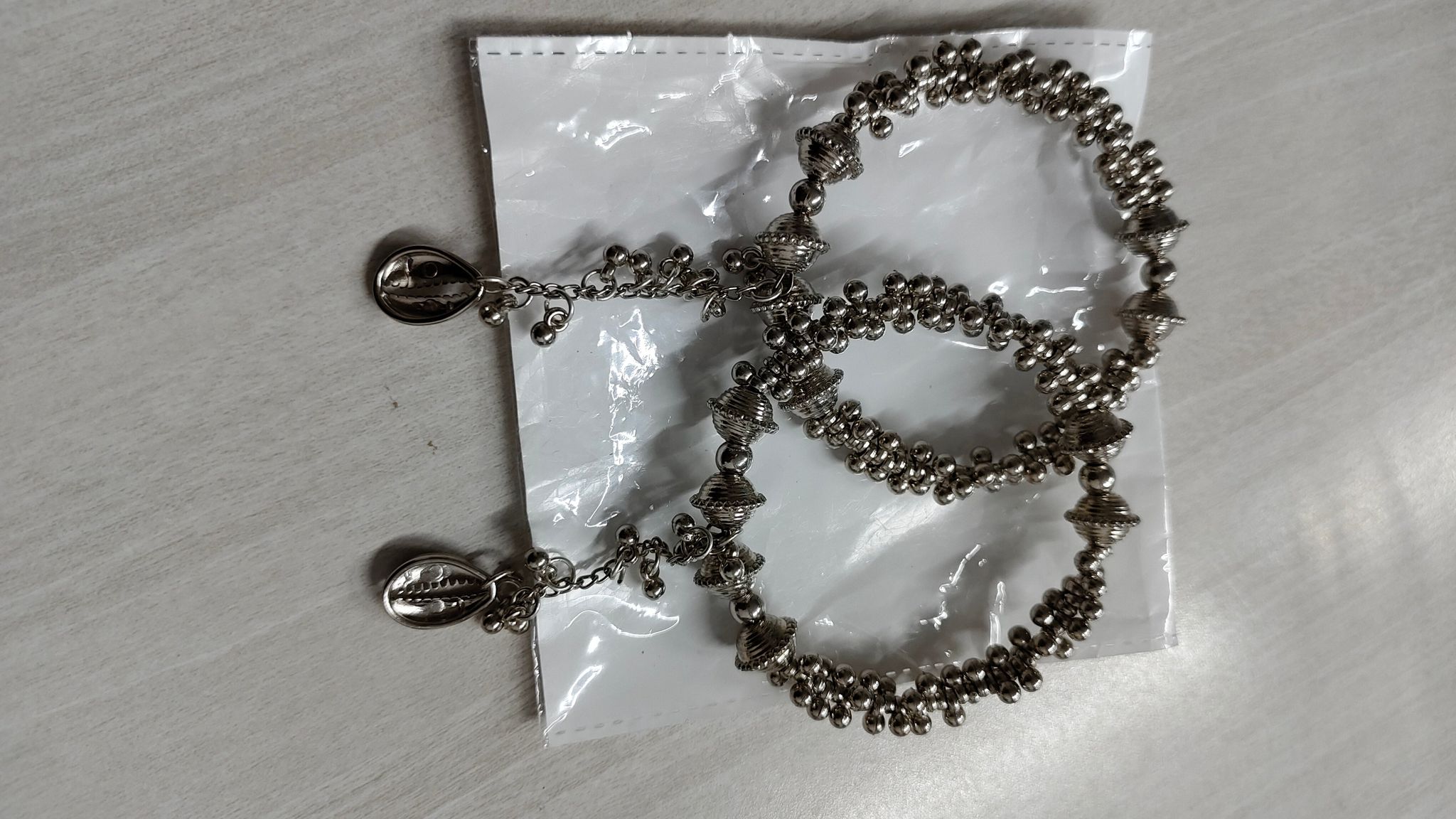 Vidhrta Oxidized Bracelets-OXIDIZED METAL ALLOY / SILVER