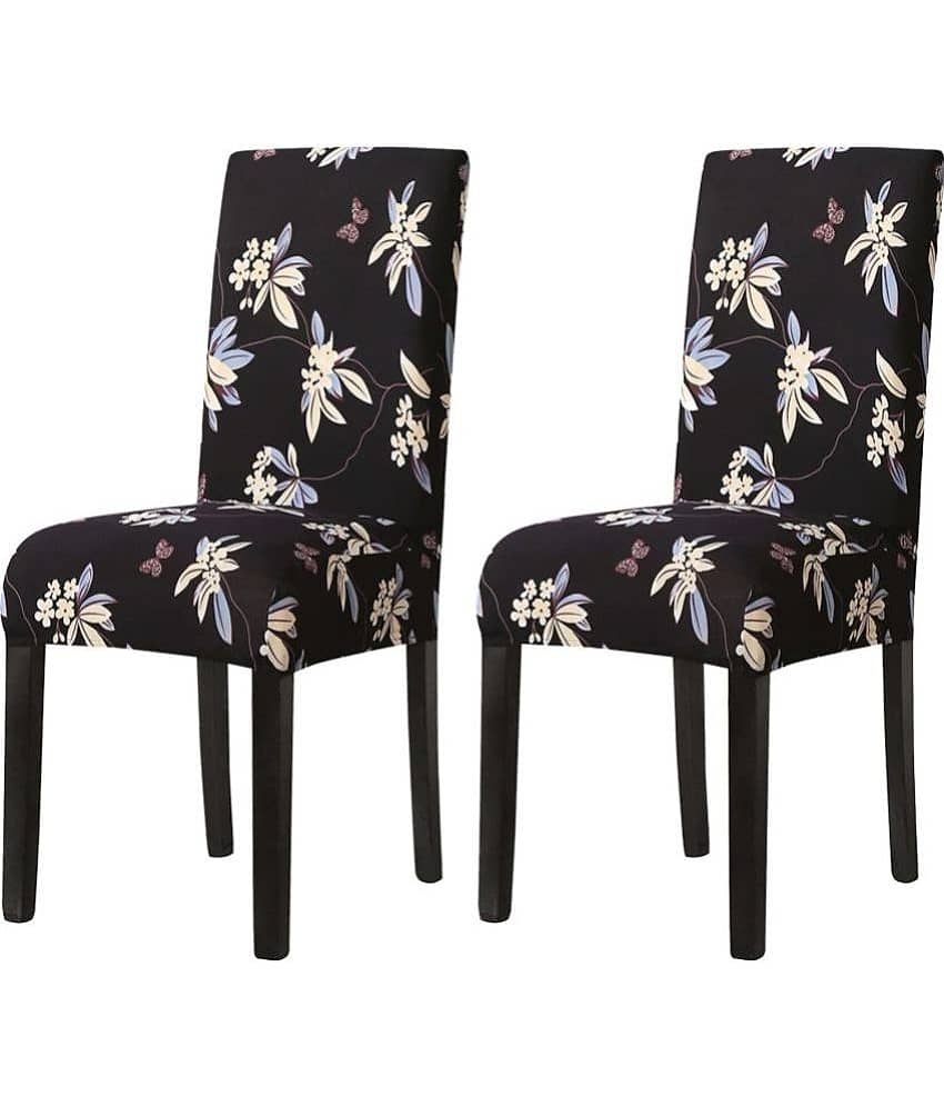 House Of Quirk 1 Seater Polyester Chair Cover ( Pack of 2 )