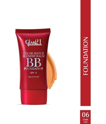 Glam21 Color Match BB Foundation Dual Purpose of Foundation & Sunscreen 30g Light Natural01
