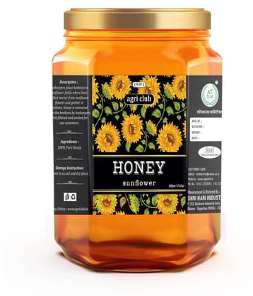 AGRI CLUB Sunflower Honey 500 g