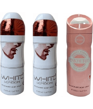 St Louis WHITE LONDON , PINKBERRY Body Spray - For Men & Women