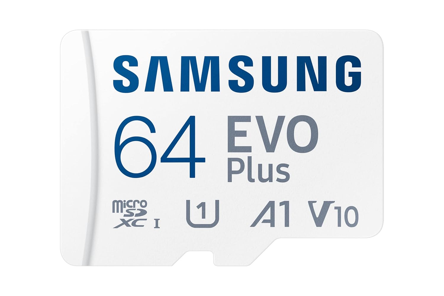 SAMSUNG EVO Plus 64GB Micro SDXC, Up-to 160MB/s, Expanded Storage for Gaming Devices, Android Tablets and Smart Phones, Memory Card, MB-MC128SA/IN