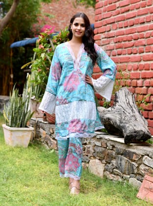 Blueish Stylish Coordinates-S / Coordinates