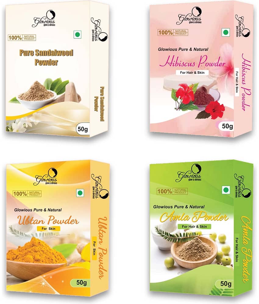 glowious - Skin Toning Face Pack for Normal Skin ( Pack of 4 )