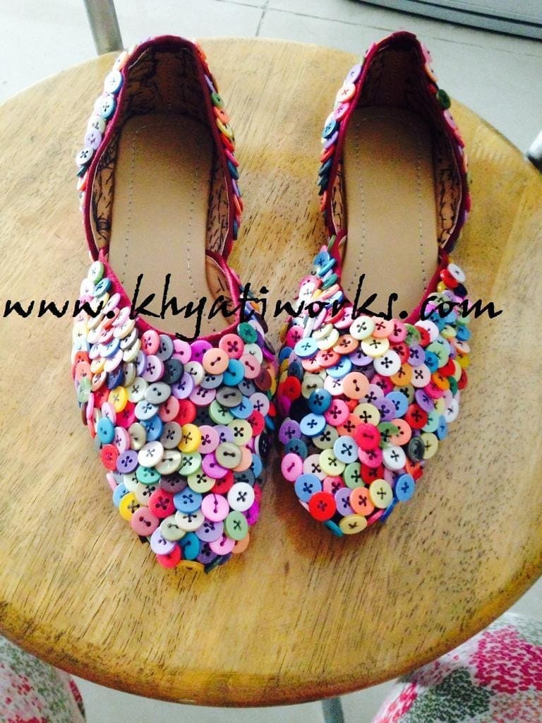 [SOLD] Kooky - Handmade Button Shoes