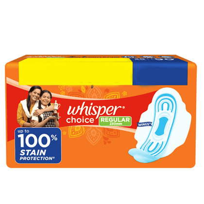 Whisper Choice Regular Sanitary Napking 20 Pads