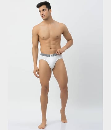 John Players White John Players Briefs Cotton Men's Briefs ( Pack of 1 )