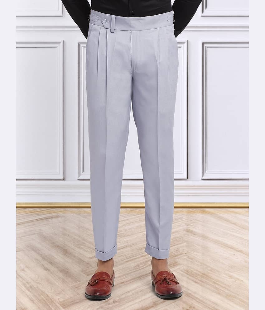 Klotthe Slim Men's Gurkha Pant - Black ( Pack of 1 )