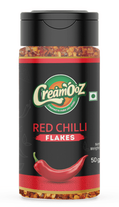 Creamooz Red Chilli Flakes, 50 gm