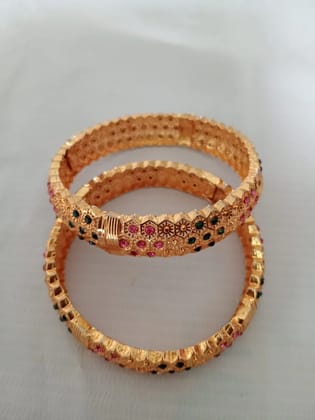 Dainty Gold Plated Bracelet Set