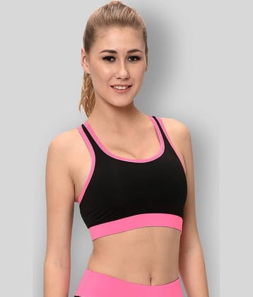 Elina Polyester Sports Bra - Pink