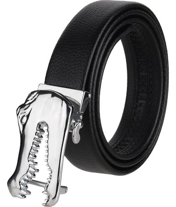 Zacharias - Black Canvas Men's Casual Belt ( Pack of 1 )