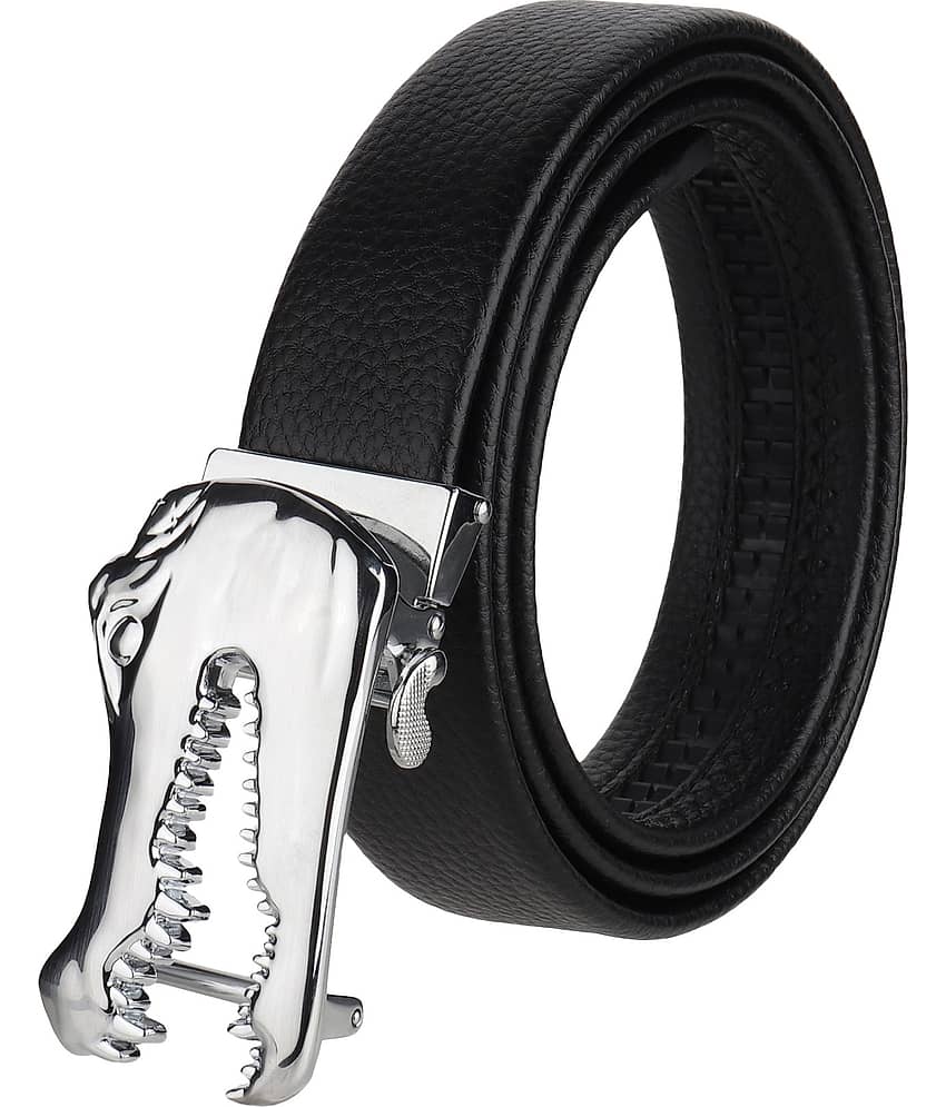 Zacharias - Black Canvas Men's Casual Belt ( Pack of 1 )