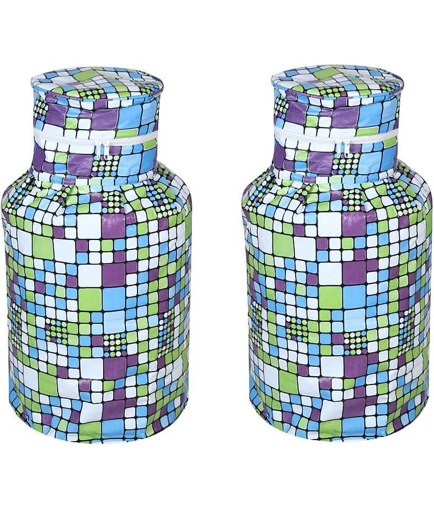 E-Retailer Set of 2 PVC Multi Cylinder Cover