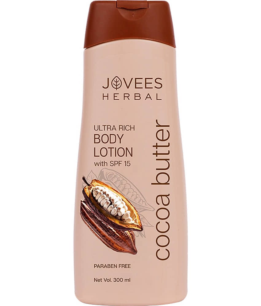 Jovees Herbal Cocoa Butter Hand & Body Lotion For Deep Nourishment, Hydrated Skin 300ml, (Pack of 1)