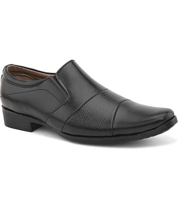 Sir Corbett Black Men's Slip On Formal Shoes