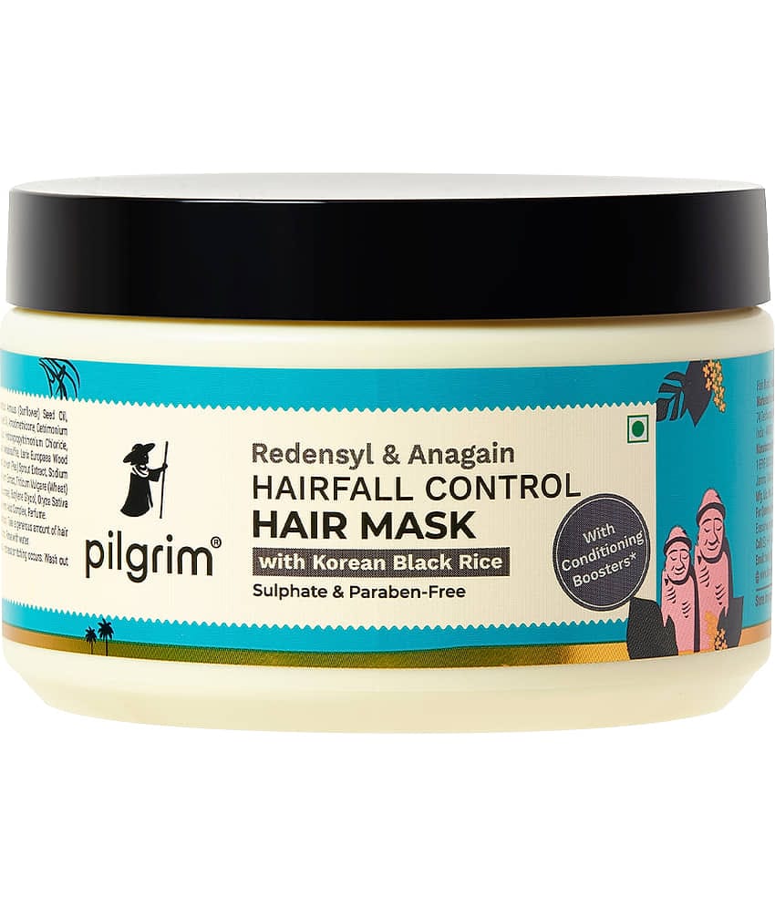 Pilgrim Redensyl & Anagain Hair Fall Control Hair Mask,200g