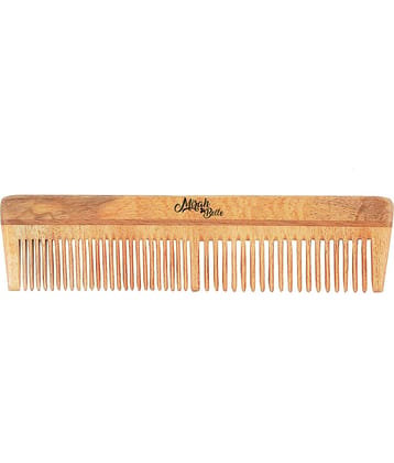 Mirah Belle Handmade Neem Wood Comb Wide tooth Comb
