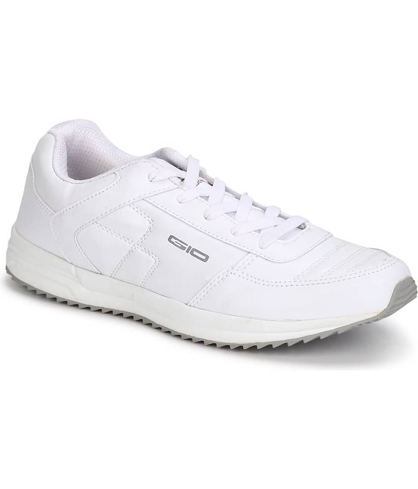 GOLDSTAR White Running Shoes
