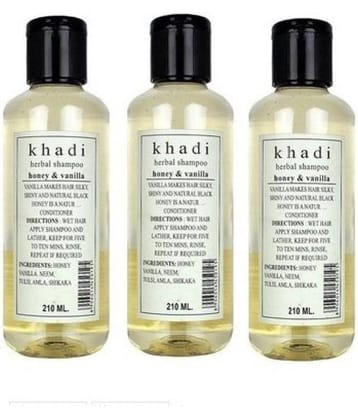 Khadi Honey and Vanilla Shampoo, 630ml
