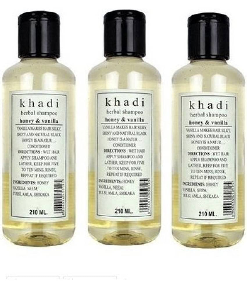 Khadi Honey and Vanilla Shampoo, 630ml