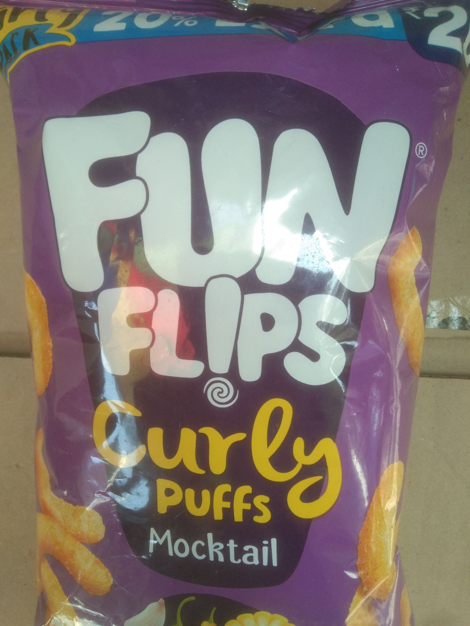 Fun flips curly puffs micktail