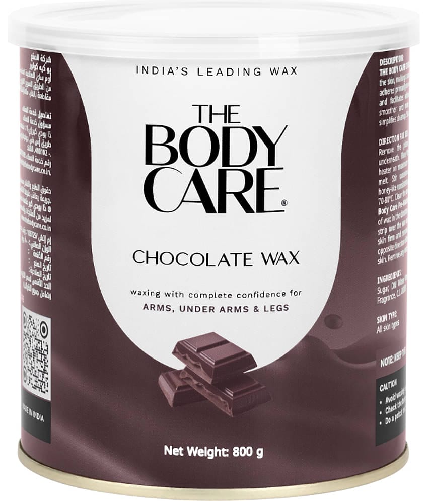 The Body Care Chocolate Wax, 800gm, (Pack of 2)