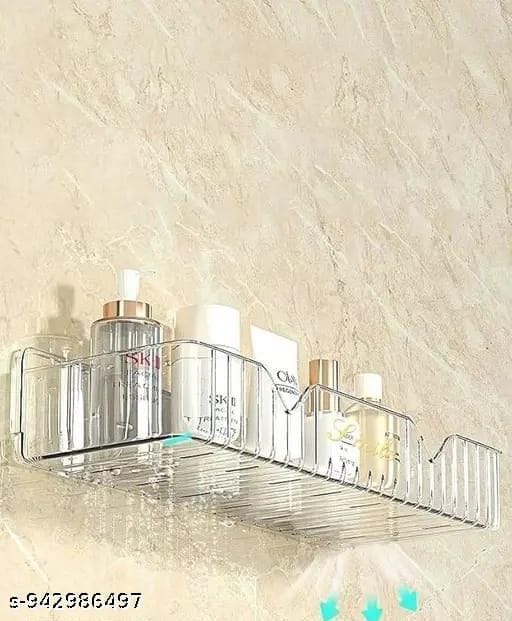 Bathroom Shelf for Wall Adhesive Organizer Shower Storage Rack