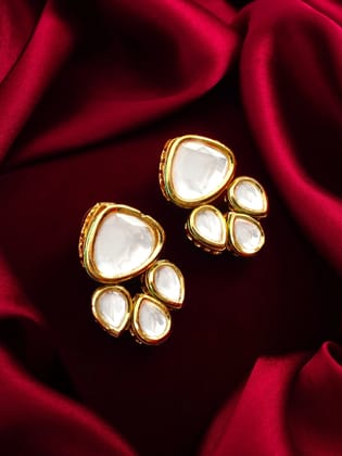 Morison Golden Spiral Hoop Earrings Modern Elegance